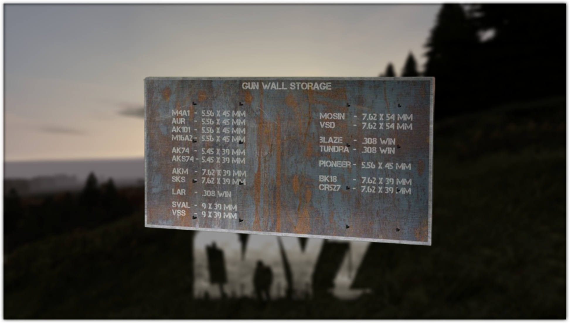 Gun Wall